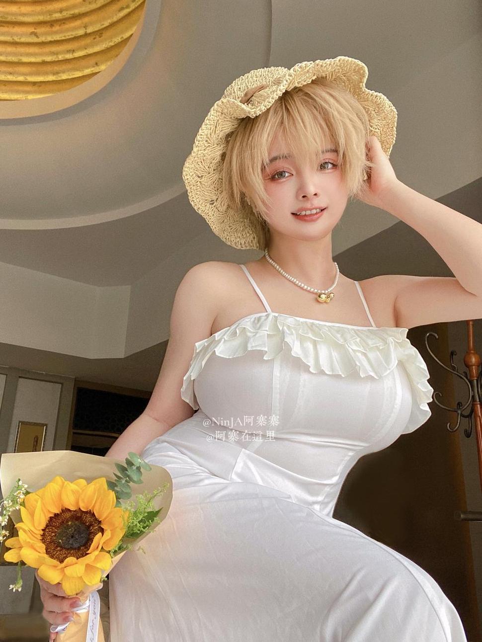 ninja阿寨寨 最新更新!Ninja阿寨寨神明巫女所有图片的cos作品完全公开