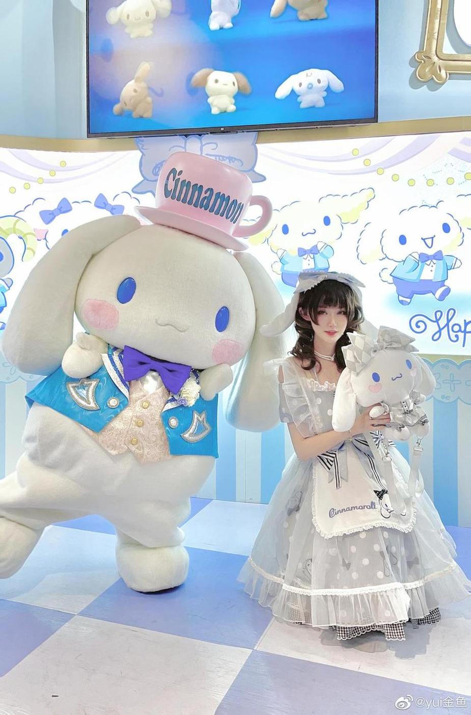 yui金鱼 “遇见你,是我最美的cos作品”--yui金鱼cos八重樱