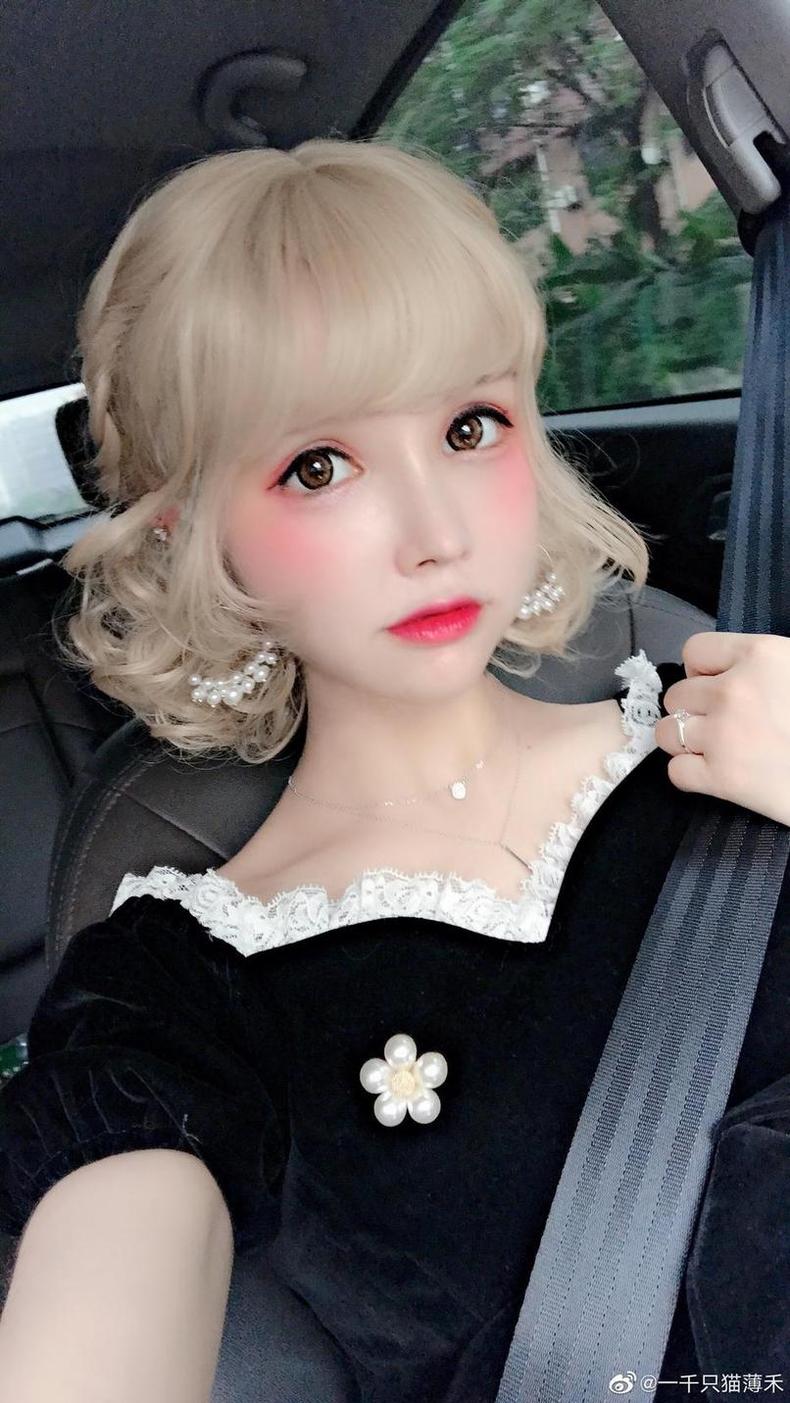 一千只猫薄禾 着装华丽的一千只猫薄禾黑礼服:我的原图合集