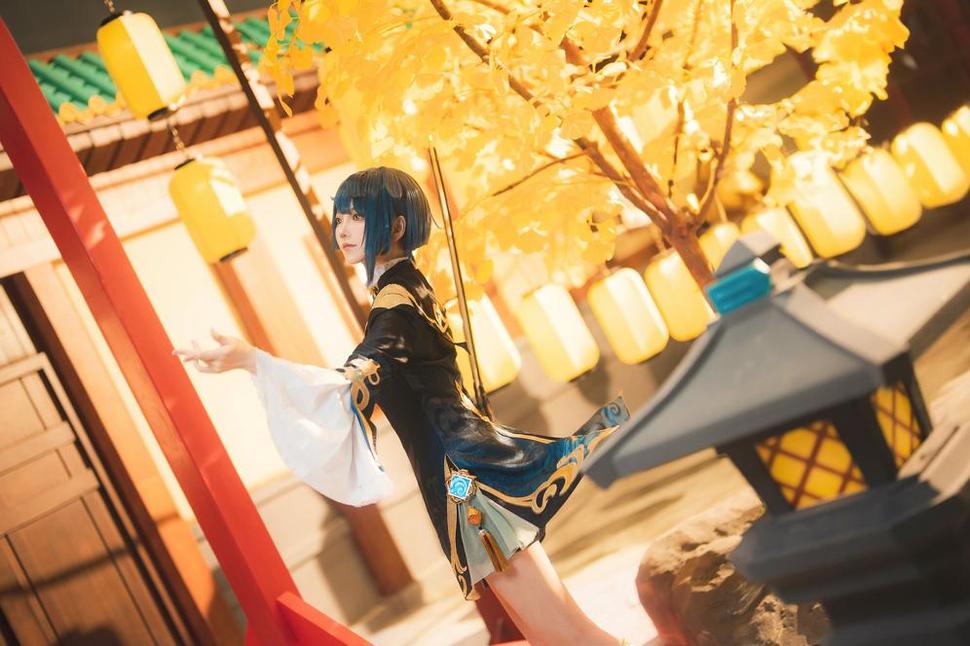 楚楚子 初音作品再现,楚楚子cos初音惊艳亮相