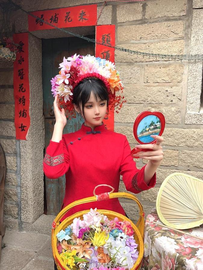 秋楚楚 秋楚楚cos貂蝉集锦,惊艳颜值无可比拟